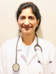 dr.archana, md, board certified in internal medicine